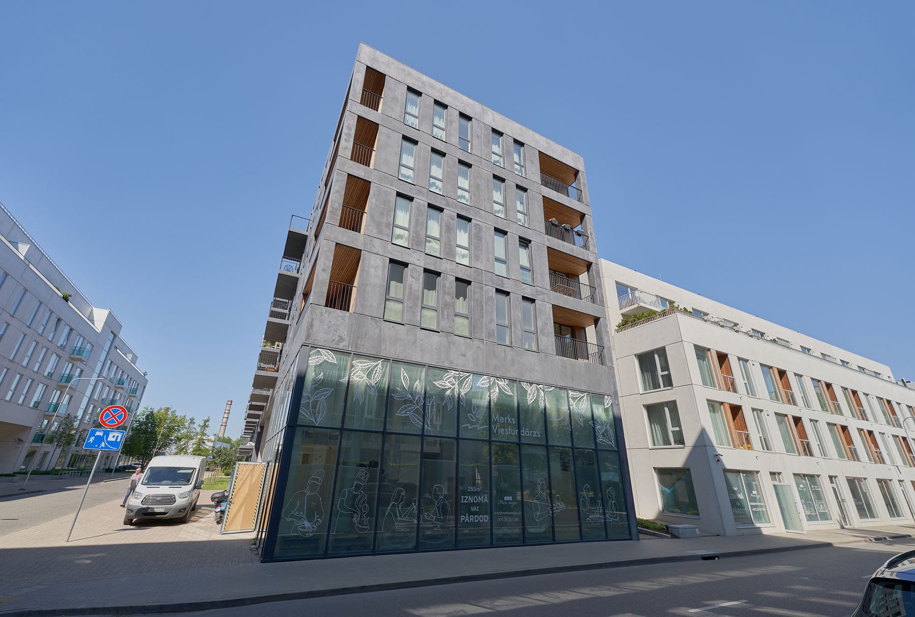 Huoneistokompleksi Riian keskustassa