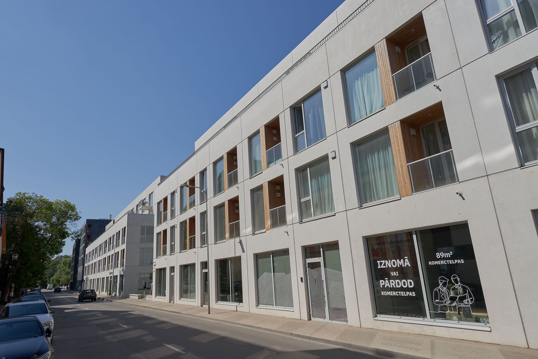 Huoneistokompleksi Riian keskustassa